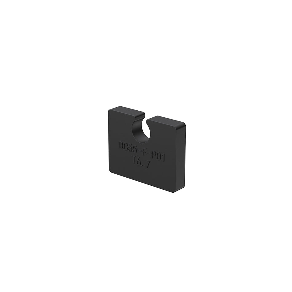 DC55 Rubber for Square Glass Clamp Model